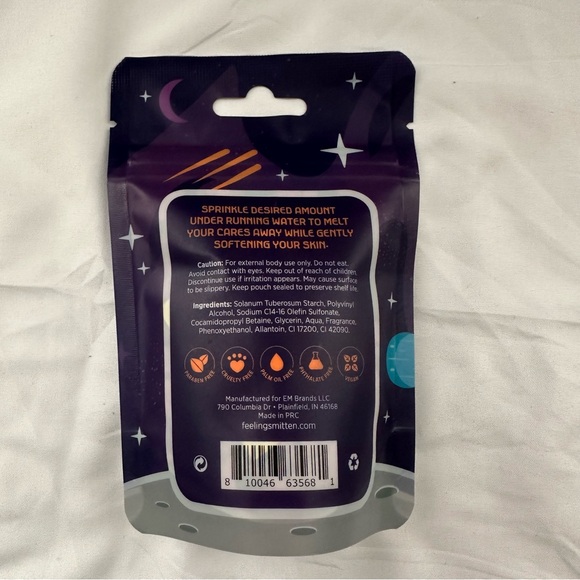 Feeling Smitten Cosmic Berry Confetti Soap 1.2 oz New Sealed - Picture 2 of 4